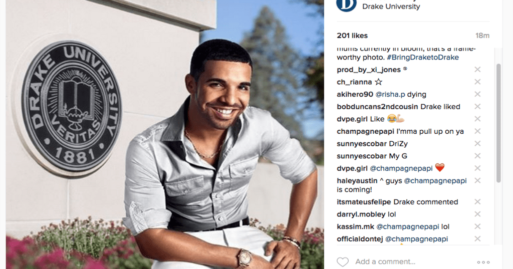 Drake’s Commitment to Education Goes Beyond the&nbsp;Classroom