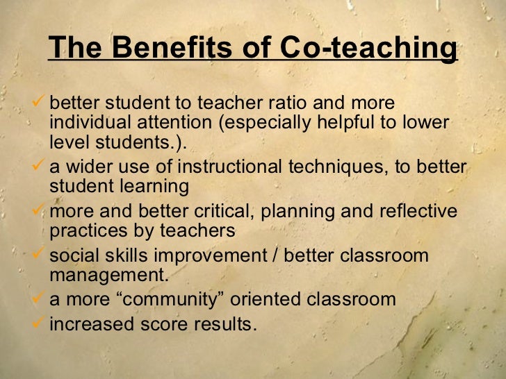 Co-teaching: The Innovative Approach to Education that Improves Student Achievement and Social-Emotional Development