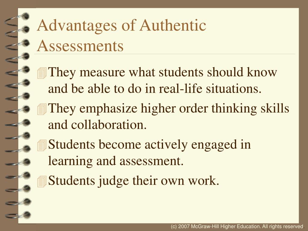 15 Benefits of Authentic Assessment in Education: Why It Matters More Than Conventional&nbsp;Testing!
