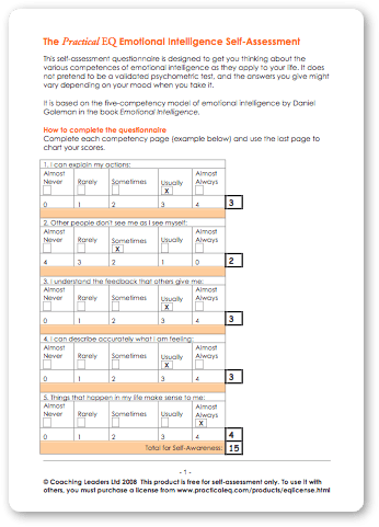 Unleashing the Power of Emotional Intelligence in Self-Assessment