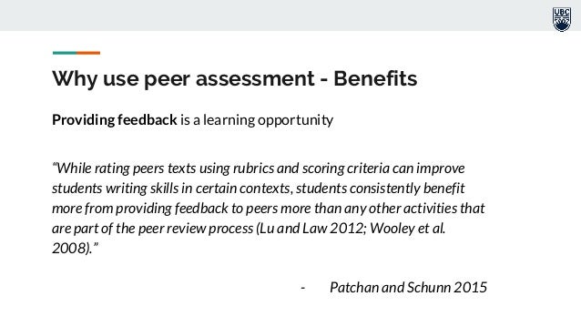 Unlocking the Power of Peer Assessment: A Game-Changer in Alternative&nbsp;Education
