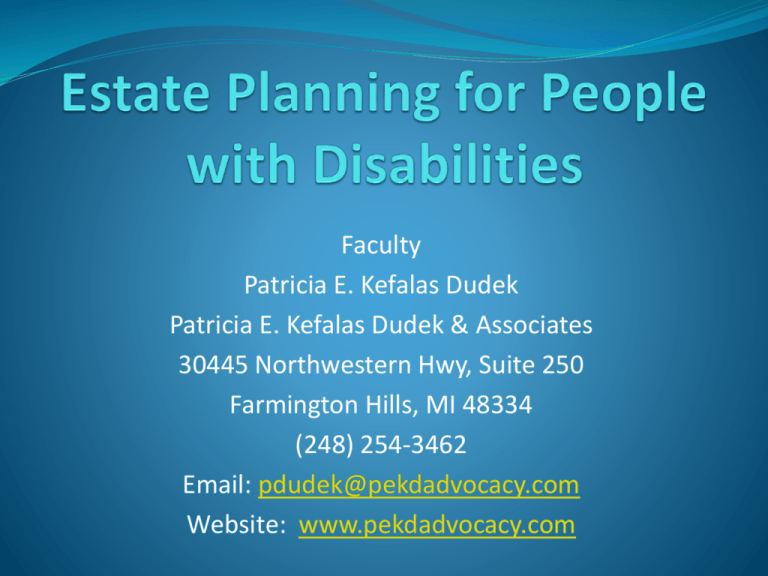 “Top 15 Tips for Estate Planning with Disabilities: Ensuring Long-Term Security and Benefits Eligibility”