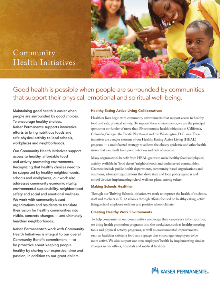 Empowering Suburban Communities: The Vital Role of Health&nbsp;Initiatives