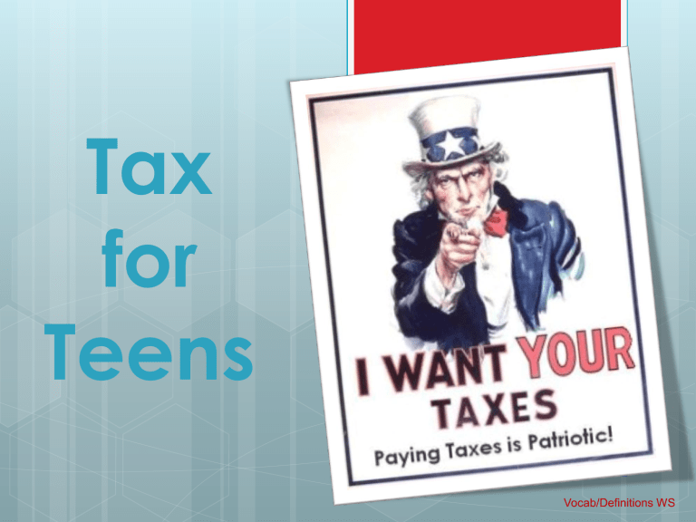 Tax Basics for Teens: Empowering Financial&nbsp;Futures